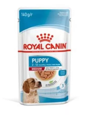 MEDIUM PUPPY in Sauce 140g